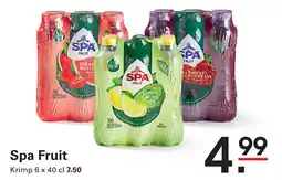Sligro Spa Fruit aanbieding