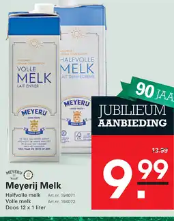 Sligro Meyerij Melk aanbieding
