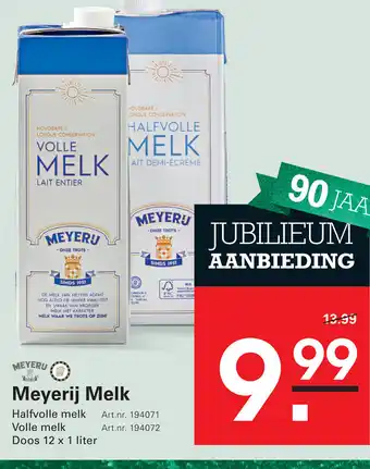 Sligro Meyerij Melk aanbieding