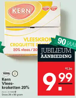 Sligro Kern Vlees kroketten 20% aanbieding