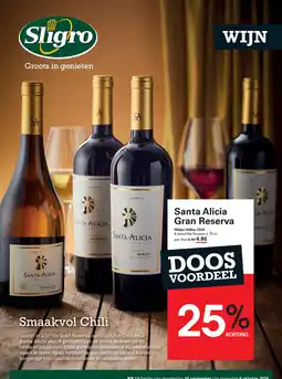 Sligro Santa Alicia Gran Reserva aanbieding