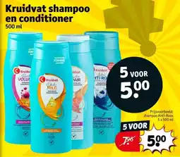 Kruidvat Kruidvat shampoo en conditioner aanbieding