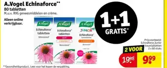 Kruidvat A.Vogel Echinaforce aanbieding