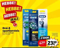 Kruidvat Oral-B opzetborstels aanbieding