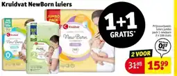 Kruidvat Kruidvat NewBorn luiers aanbieding