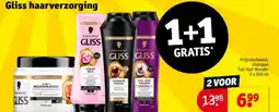 Kruidvat Gliss haarverzorging aanbieding