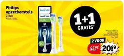Kruidvat Philips opzetborstels aanbieding