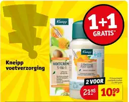 Kruidvat Kneipp voetverzorging aanbieding