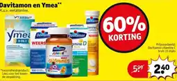 Kruidvat Davitamon en Ymea aanbieding