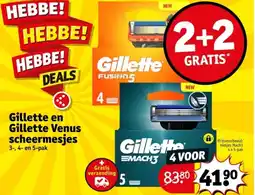 Kruidvat Gillette Venus scheermesjes aanbieding