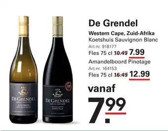Sligro De Grendel aanbieding