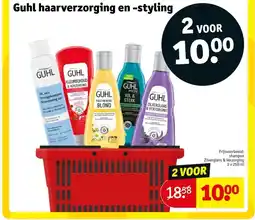 Kruidvat Guhl haarverzorging en styling aanbieding