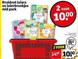 Kruidvat Kruidvat luiers en luierbroekjes mid pack aanbieding