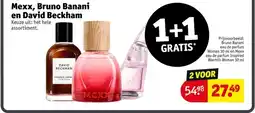 Kruidvat Mexx, Bruno Banani en David Beckham aanbieding