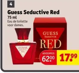 Kruidvat Guess Seductive Red aanbieding
