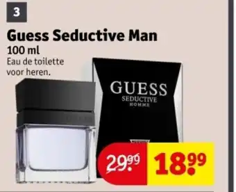 Kruidvat Guess Seductive Man aanbieding