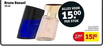 Kruidvat Bruno Banani aanbieding