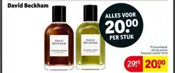 Kruidvat David Beckham aanbieding