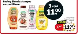 Kruidvat Loving Blends shampoo en conditioner aanbieding