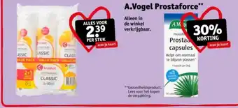 Kruidvat A.Vogel Prostaforce aanbieding