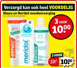 Kruidvat Elmex en Meridol mondverzorging aanbieding