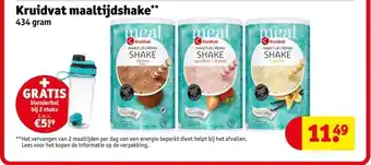 Kruidvat Kruidvat maaltijdshake aanbieding