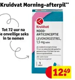 Kruidvat Kruidvat Morning-afterpil aanbieding