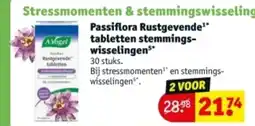 Kruidvat Passiflora Rustgevende tabletten stemmings wisselingen aanbieding