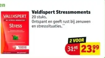 Kruidvat Valdispert Stressmoments aanbieding