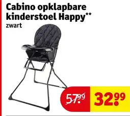 Kruidvat Cabino opklapbare kinderstoel Happy aanbieding