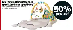Kruidvat Eco Toys multifunctioneel speelkleed met speelboog aanbieding