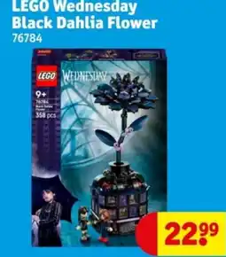 Kruidvat LEGO Wednesday Black Dahlia Flower aanbieding