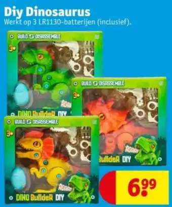 Kruidvat Diy Dinosaurus aanbieding
