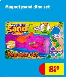 Kruidvat Magnetysand dino set aanbieding