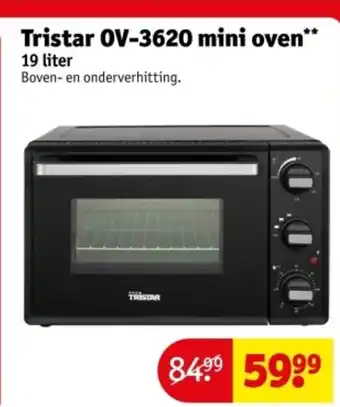Kruidvat Tristar OV-3620 mini oven aanbieding