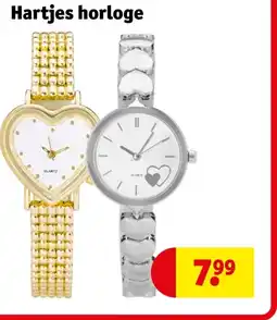 Kruidvat Hartjes horloge aanbieding
