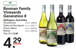 Sligro Bosman Family Vineyards Generation 8 aanbieding