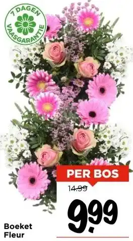 Vomar Voordeelmarkt Boeket Fleur aanbieding
