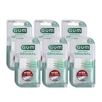 Plein.nl 6x GUM Soft-Picks Original Medium aanbieding