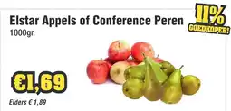Budget Food Elstar Appels of Conference Peren aanbieding