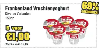 Budget Food Frankenland Vruchtenyoghurt Diverse Varianten aanbieding