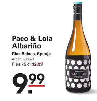 Sligro Paco & Lola Albariño aanbieding