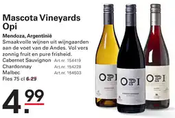 Sligro Mascota Vineyards Opi aanbieding
