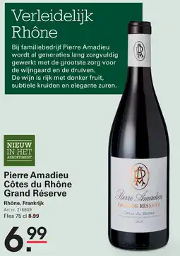 Sligro Pierre Amadieu Côtes du Rhône Grand Réserve aanbieding