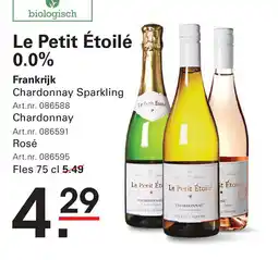 Sligro Le Petit Étoilé 0.0% aanbieding