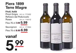 Sligro Piera 1899 Terre Magre aanbieding