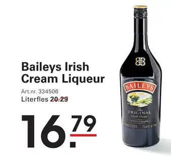 Sligro Baileys Irish Cream Liqueur aanbieding