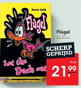 Sligro Flügel aanbieding