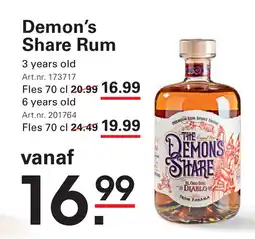Sligro Demon's Share Rum aanbieding