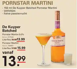 Sligro De Kuyper Batched aanbieding